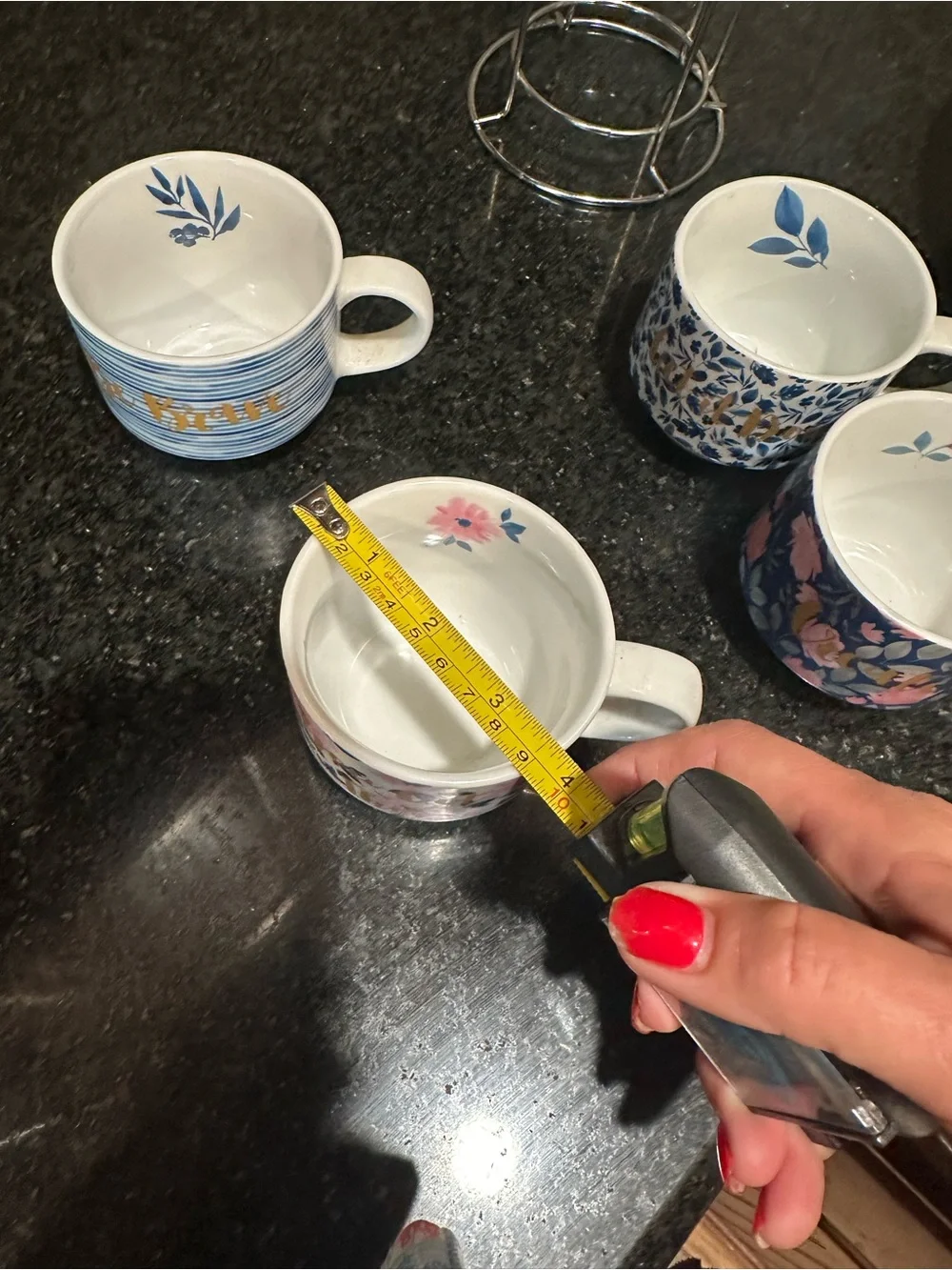 Pier 1 Imports Porcelain Coffee Mugs